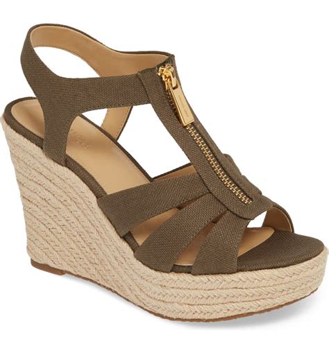 michael kors berkley platform shoes|michael kors berkley wedges.